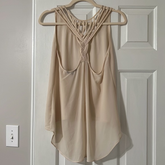 Cream tank top. - Picture 2 of 2